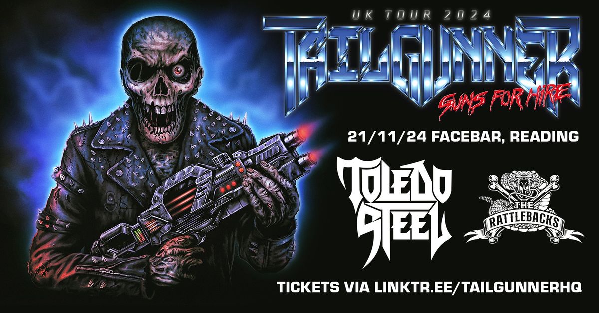 SOLD OUT! TAILGUNNER + Special Guests Reading Facebar 