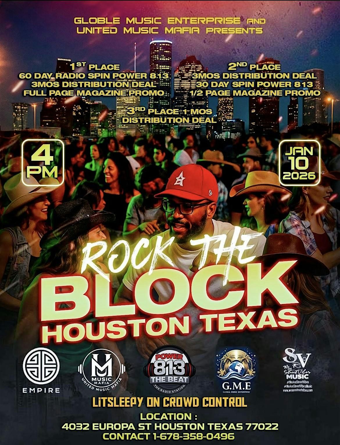 "ROCK THE BLOCK" Artist Showcase
