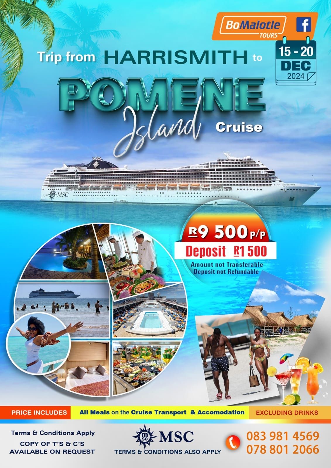 Cruise to Pomene Island 