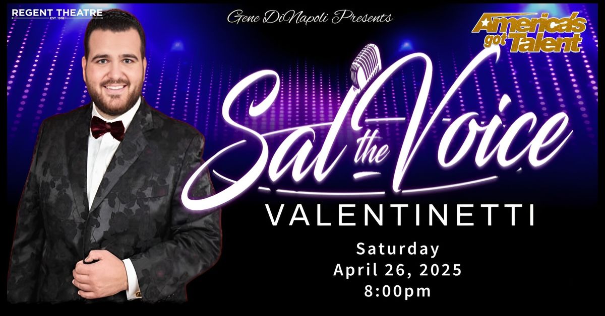 Sal "The Voice" Valentinetti 