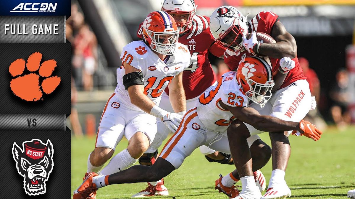 North Carolina State Wolfpack vs. Clemson Tigers