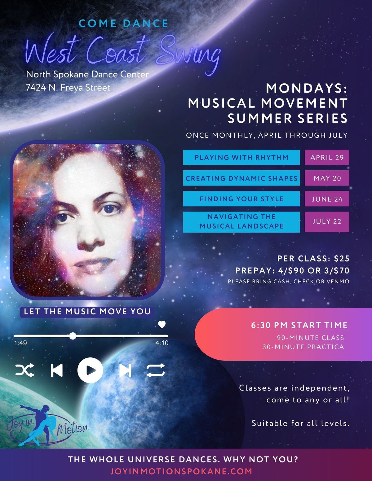 Musical Movement Summer Series: Class 2 - Creating Dynamic Shapes