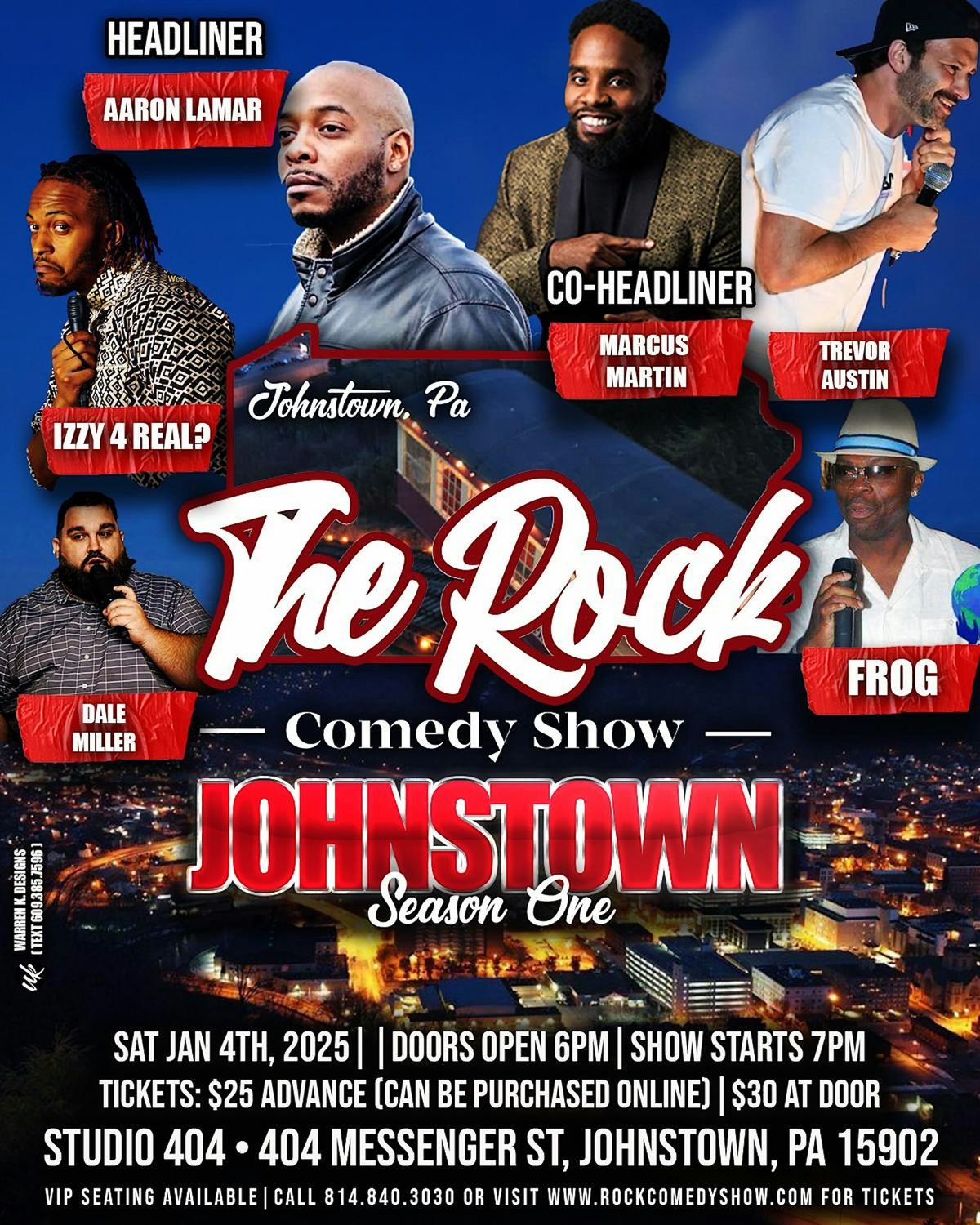 Rock Comedy Show Johnstown Presents Season One