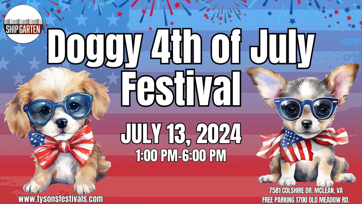 Doggy 4th of July Festival