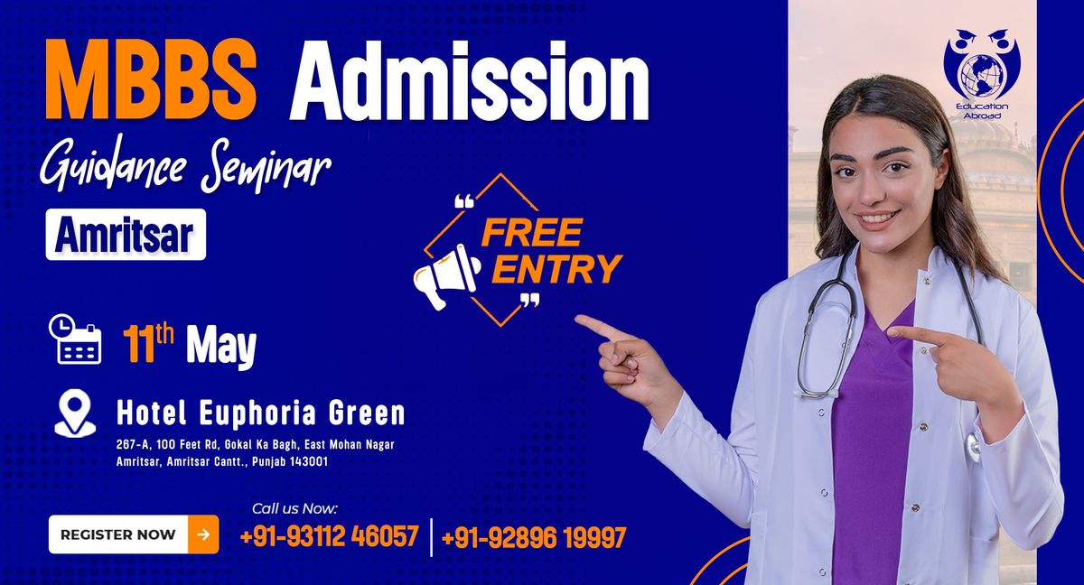 MBBS Admission Guidance Seminar- Amritsar