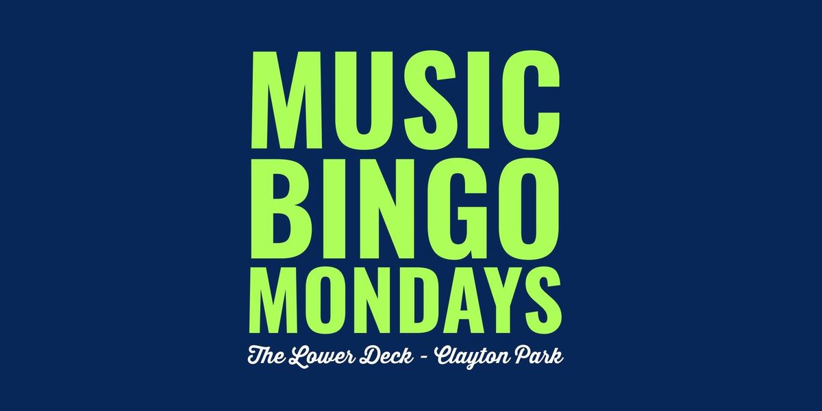 Music Bingo at Lower Deck Clayton Park (Theme: The 1980s)