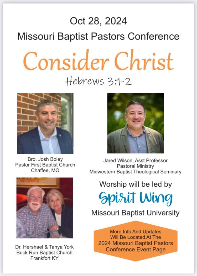 2024 Missouri Baptist Pastors Conference 