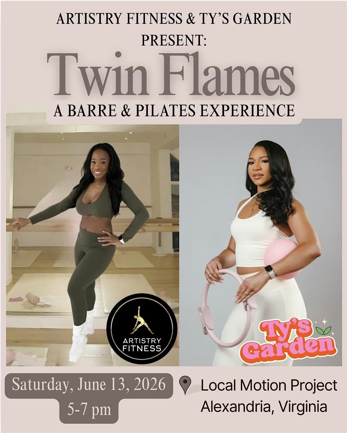 Local Motion Project TwinFlames: A Barre & Pilates Experience, Local Motion Project ...