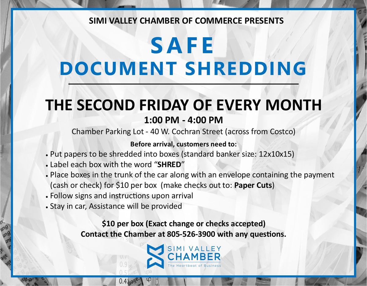 Shredding Event