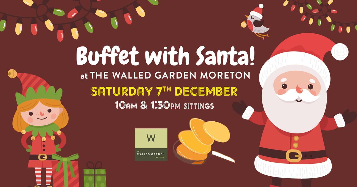 Buffet with Santa at The Walled Garden