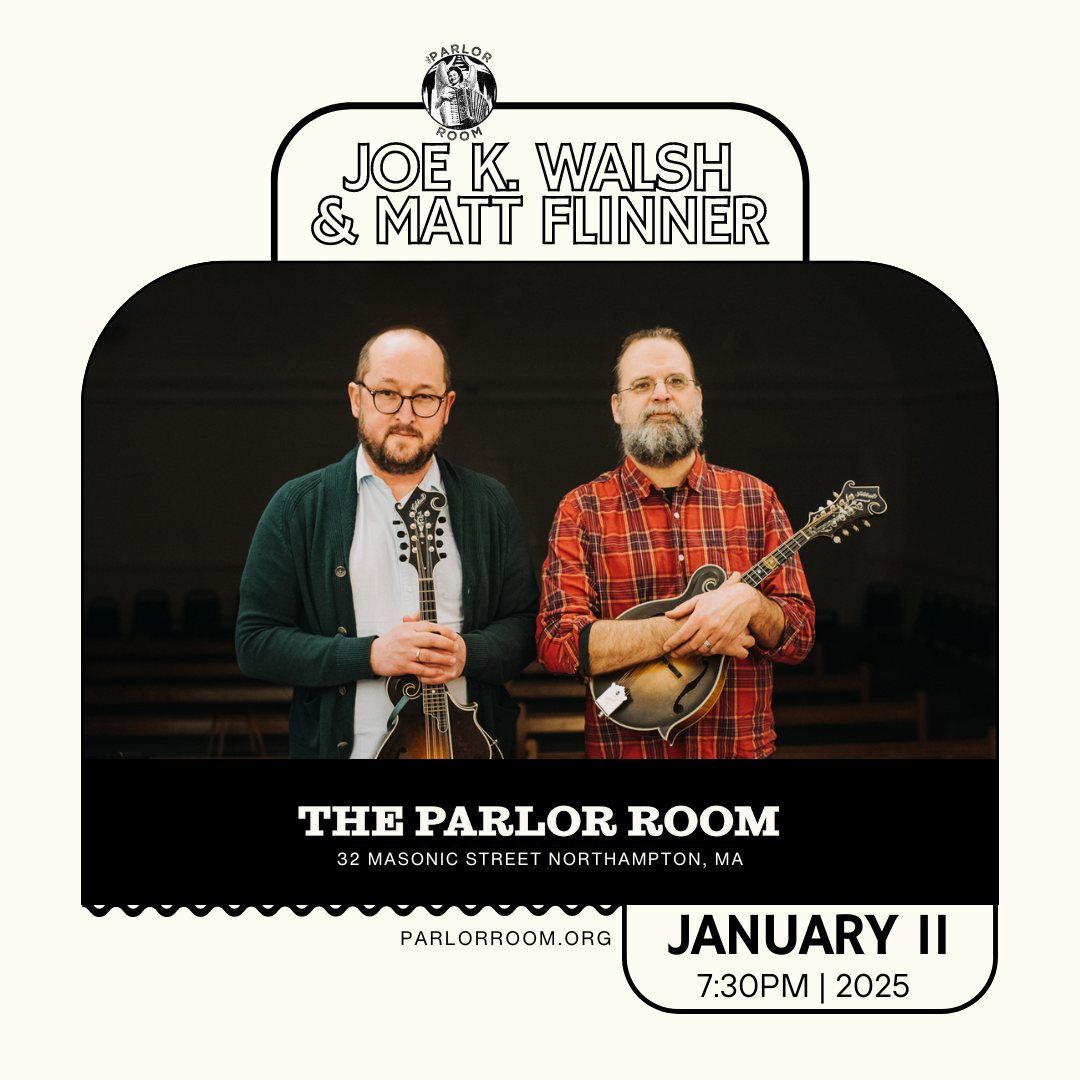 Joe K. Walsh and Matt Flinner at The Parlor Room