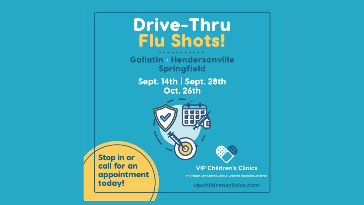 Drive-Thru Flu Clinic (Hendersonville VIP Children's Clinic)