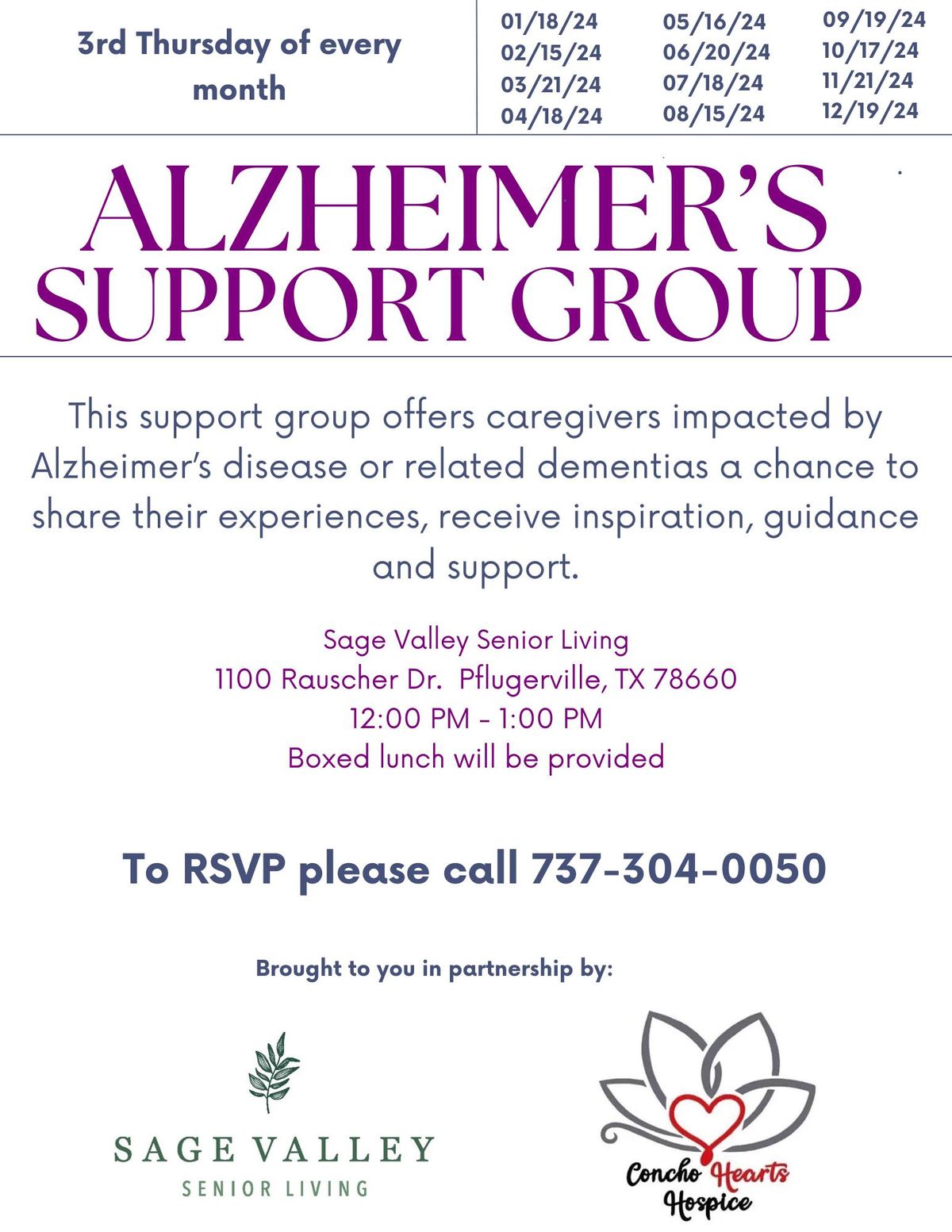 Alzheimer's Support Group