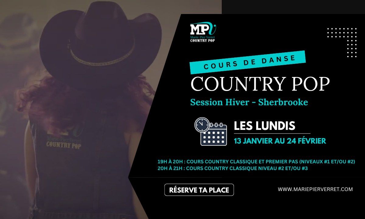 LUNDI - Cours de danse country pop - R\u00e9tro\/Classique