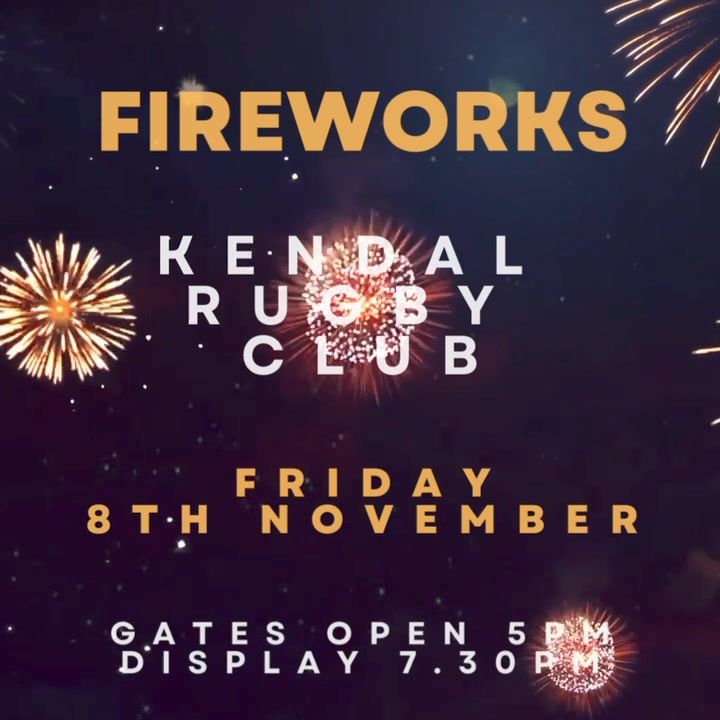 Community Firework Event at Kendal Rugby Club