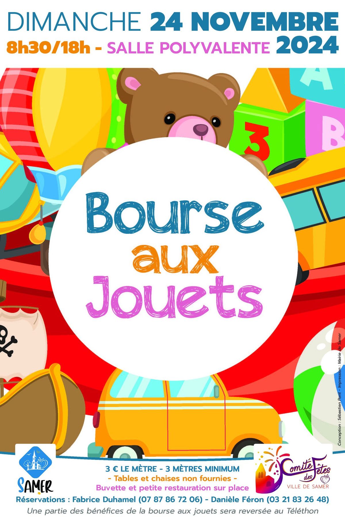 Bourse aux Jouets du Comit\u00e9 des F\u00eates