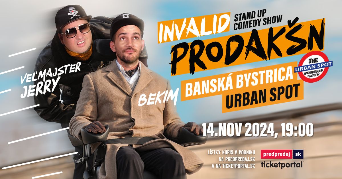 Temn\u00e9 kecy (Invalid Prodak\u0161n) - Urban Spot (Bansk\u00e1 Bystrica)