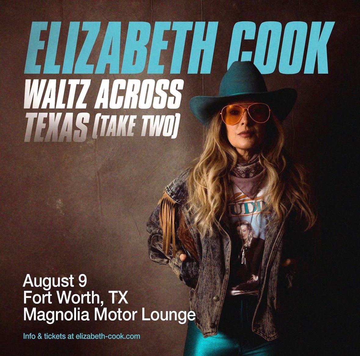 Elizabeth Cook at Magnolia Motor Lounge August 9th