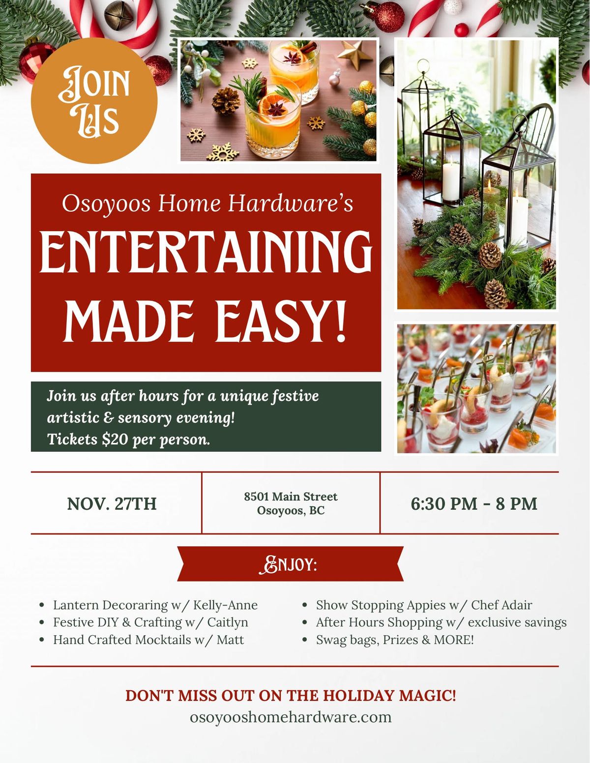 Holiday Entertaining Made Easy