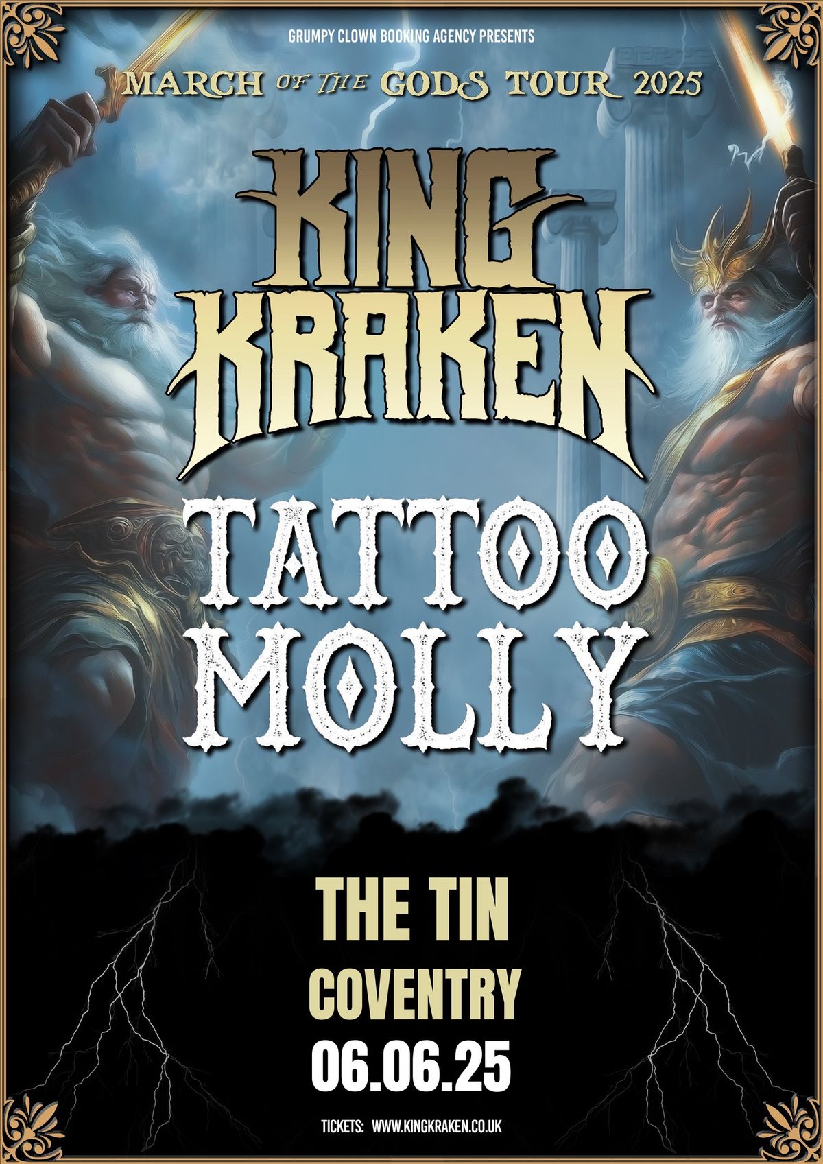 King Kraken - Album Tour - The Tin, Coventry. 