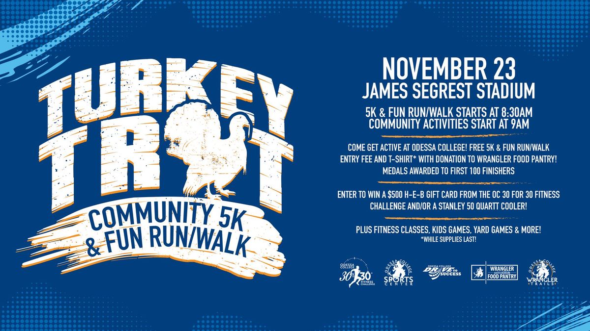 4th Annual Turkey Trot | Community 5K & Fun Run\/Walk