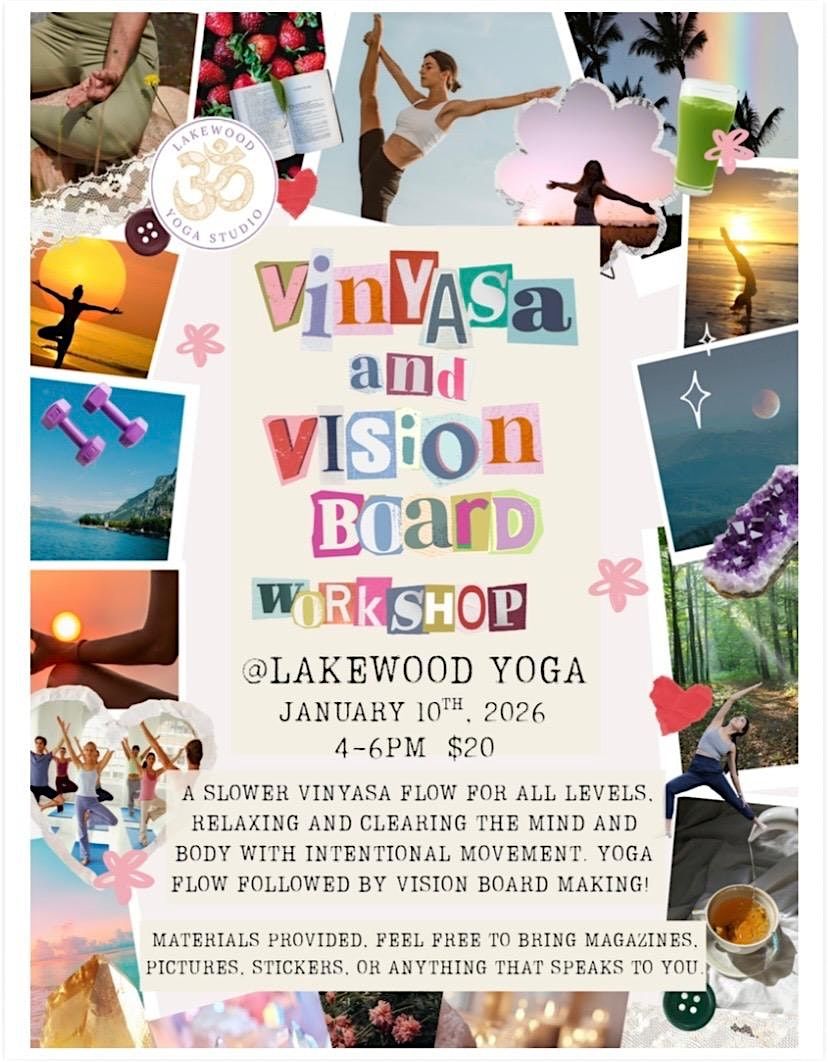 Vinyasa & Vision Board Workshop