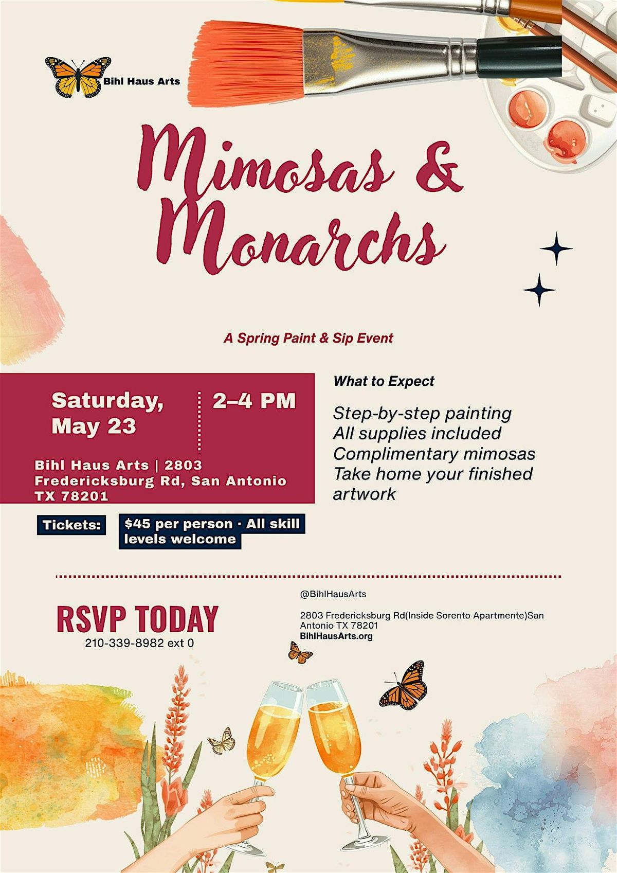 Mimosas and Monarchs