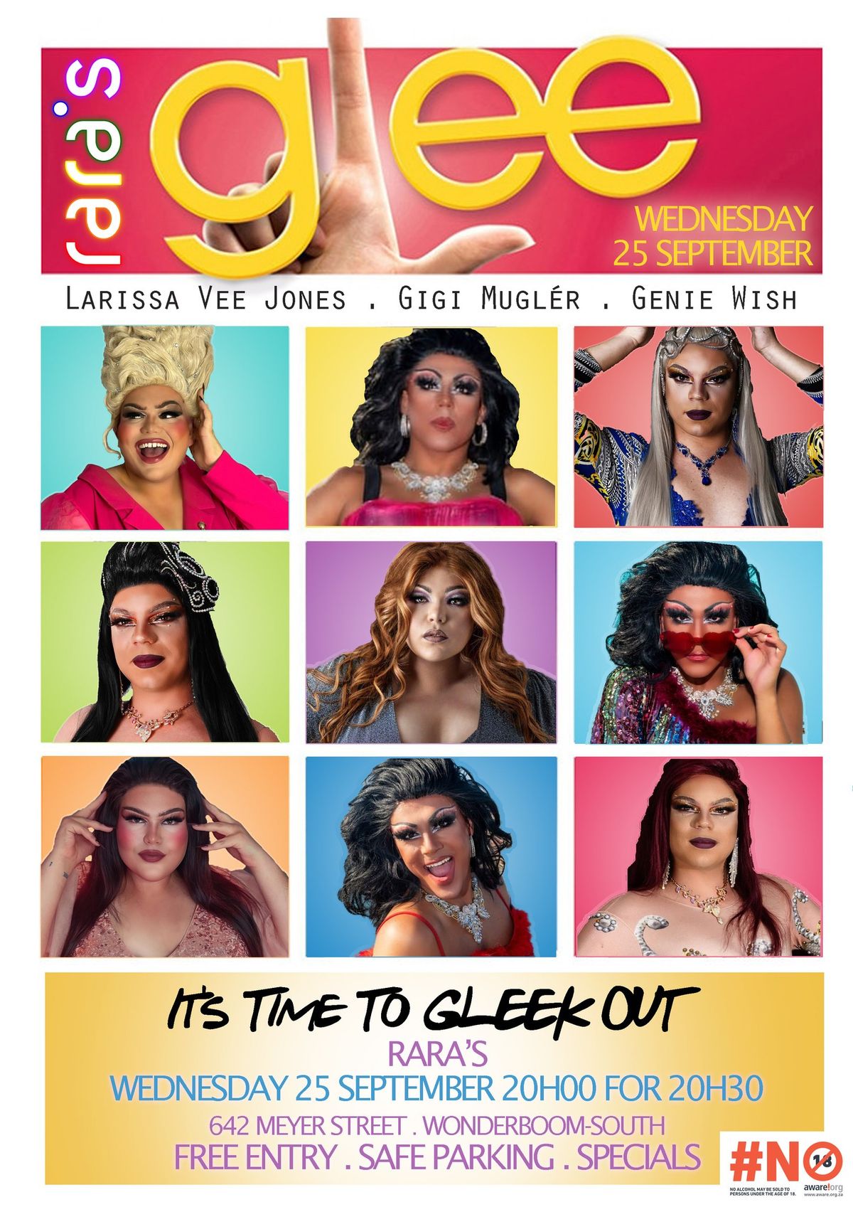 Gleek Out Drag Show!