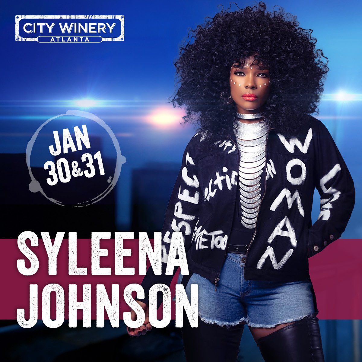 Syleena Johnson at City Winery - Atlanta