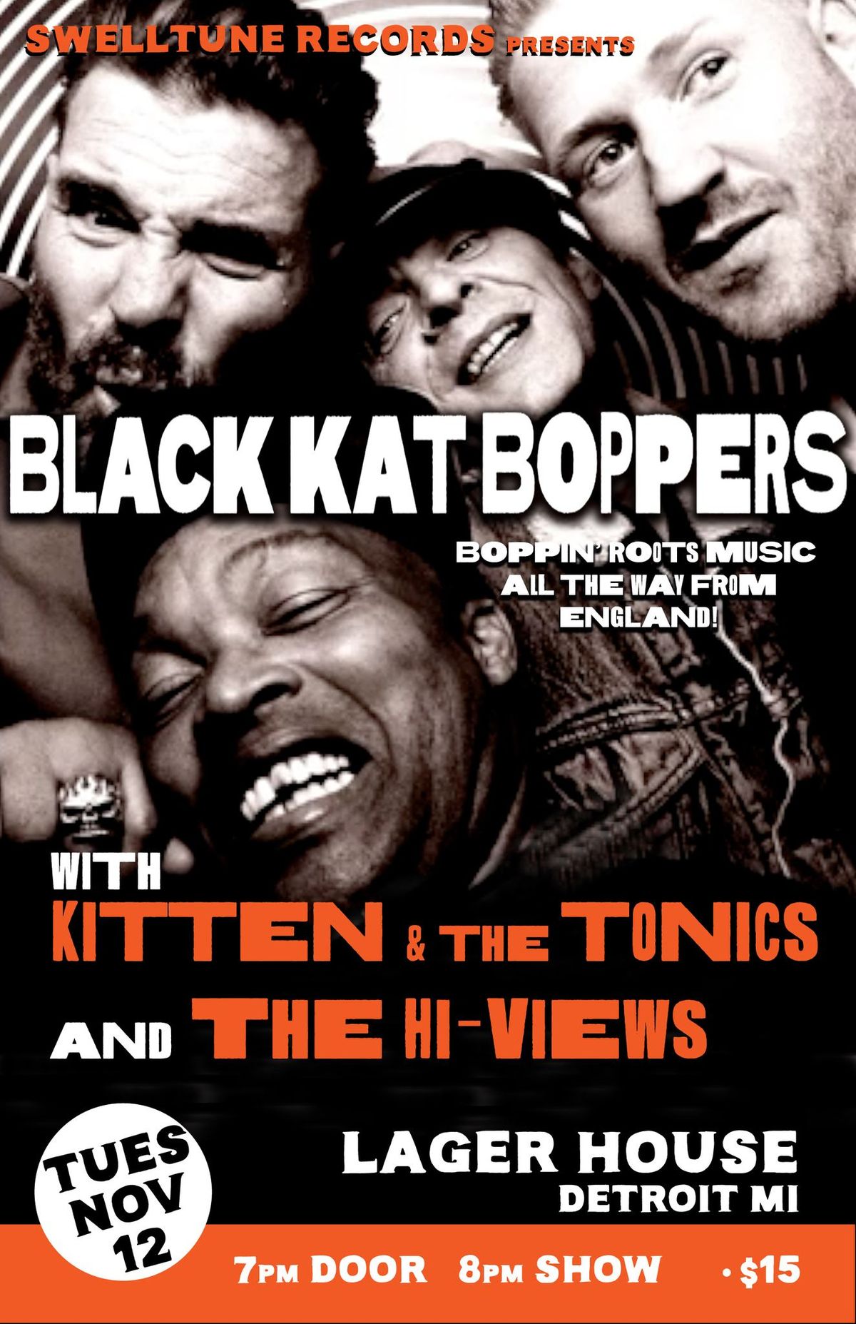 Black Kat Boppers, Kitten & the Tonics, The Hi-Views at Lager House