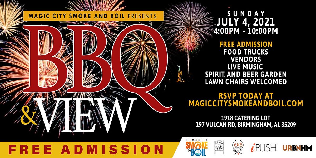BBQ and View presented by the Magic City Smoke and Boil