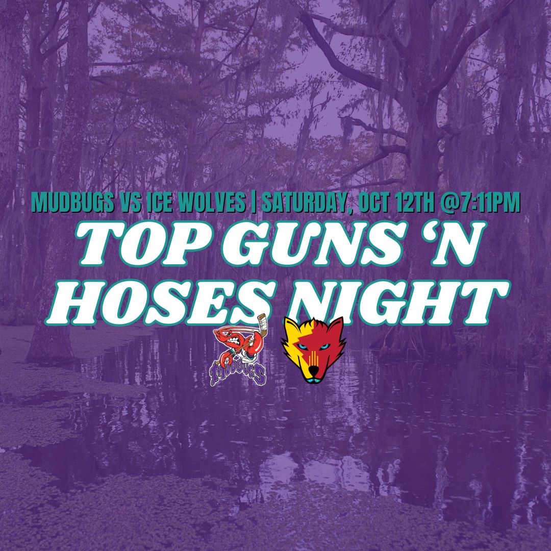 Mudbugs Game: Top Guns \u2018n Hoses Night