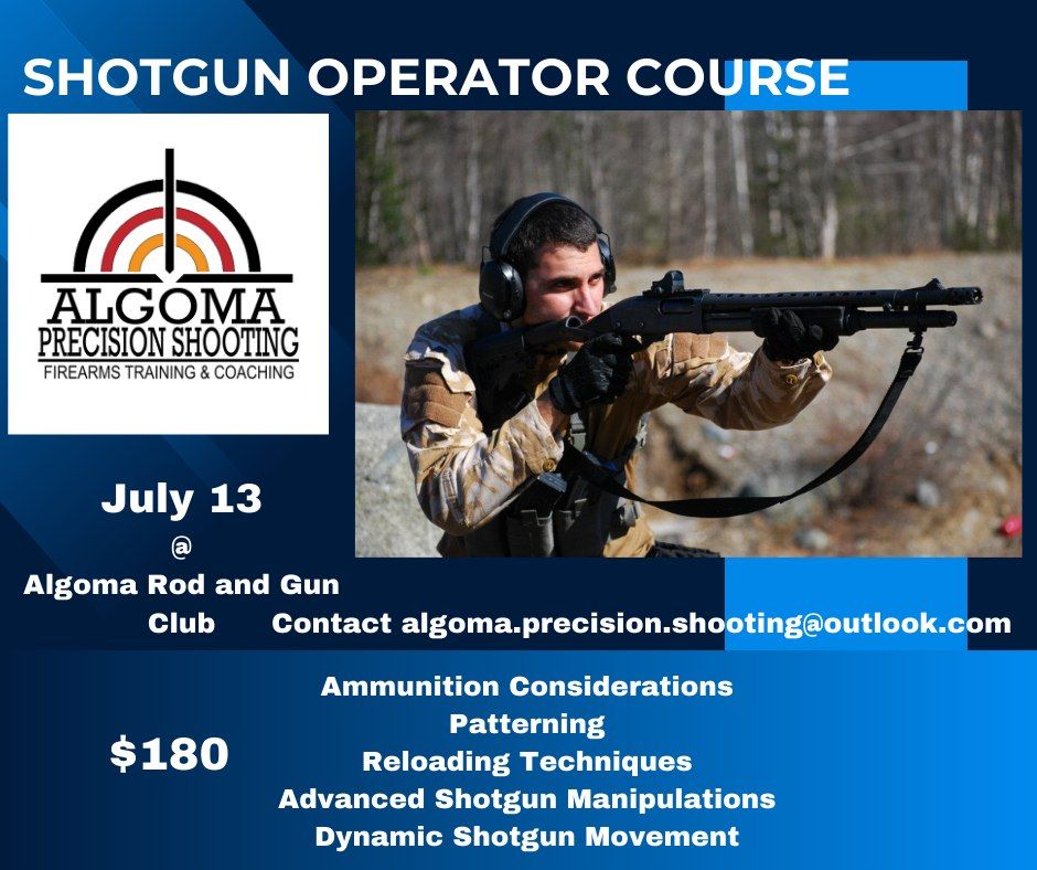 Shotgun Operator Course