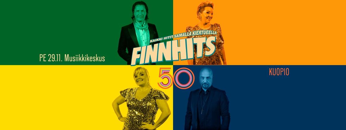 Finnhits 50 Vuotta - Juhlakiertue - Musiikkikeskus Kuopio