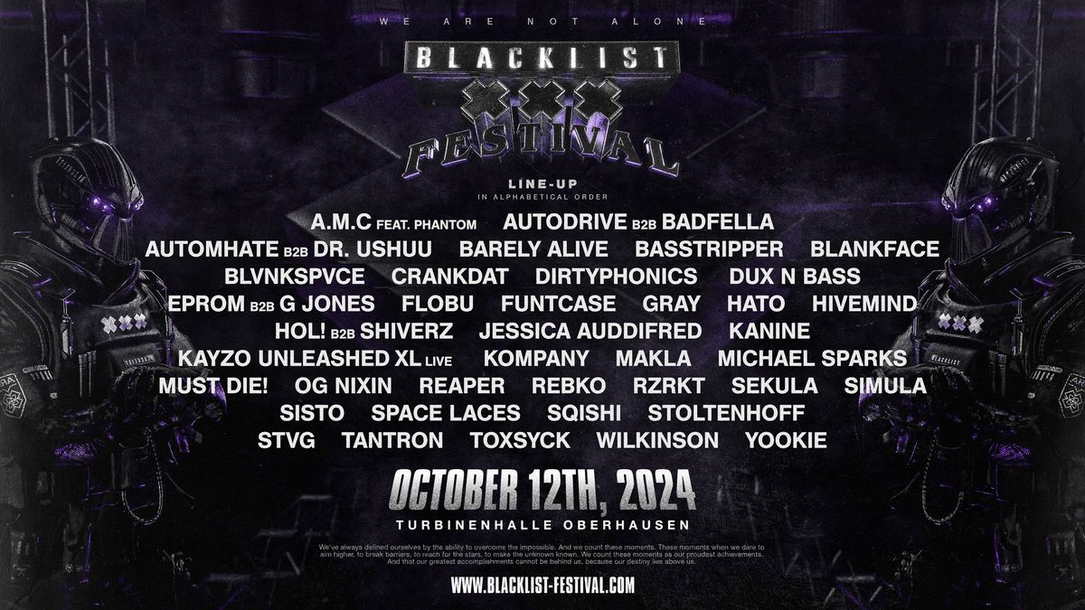 BLACKLIST FESTIVAL 2024 | OFFICIAL