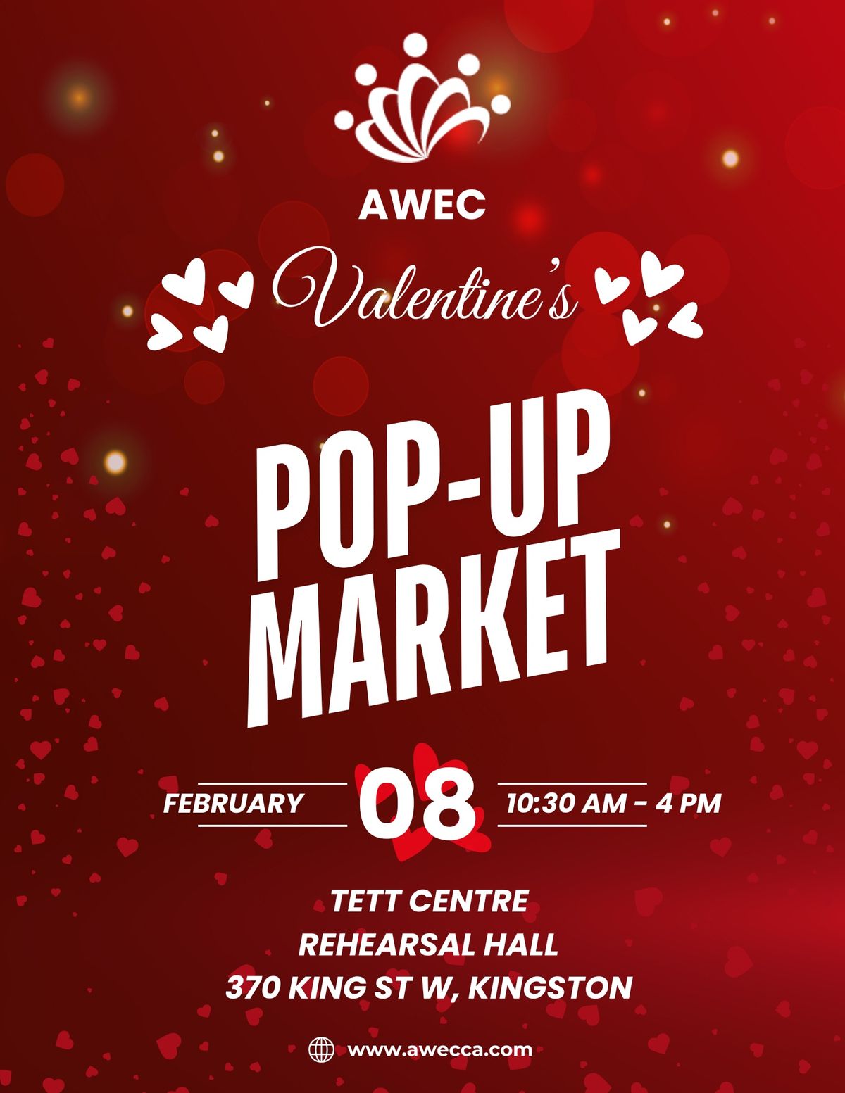 Valentine\u2019s Pop-Up Market at Tett Centre