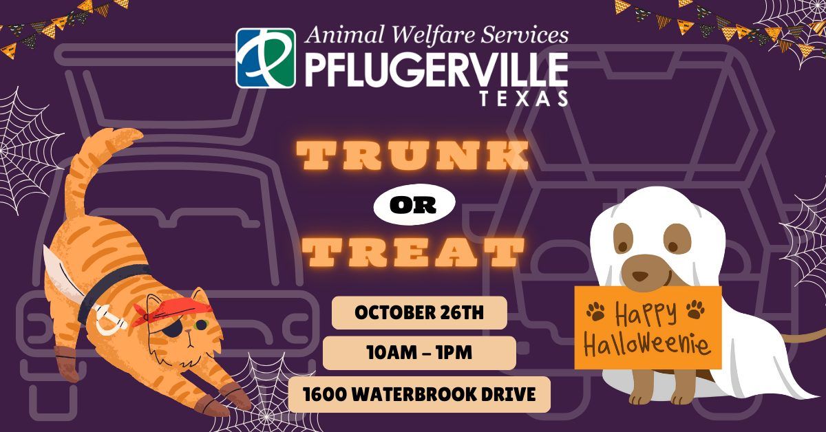 PAWS Trunk or Treat '24