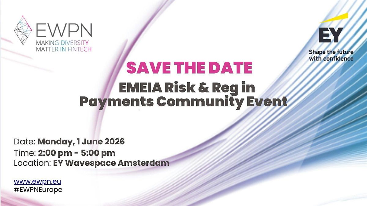 EY 3rd annual Risk & Reg in Payments event