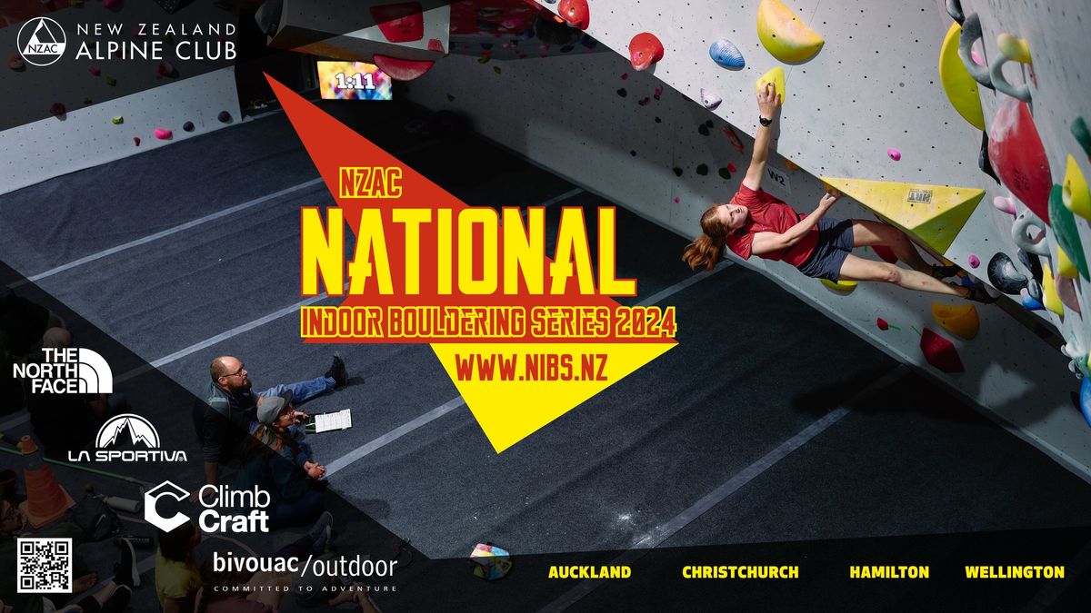 NZAC National Indoor Bouldering Series - Round 2 