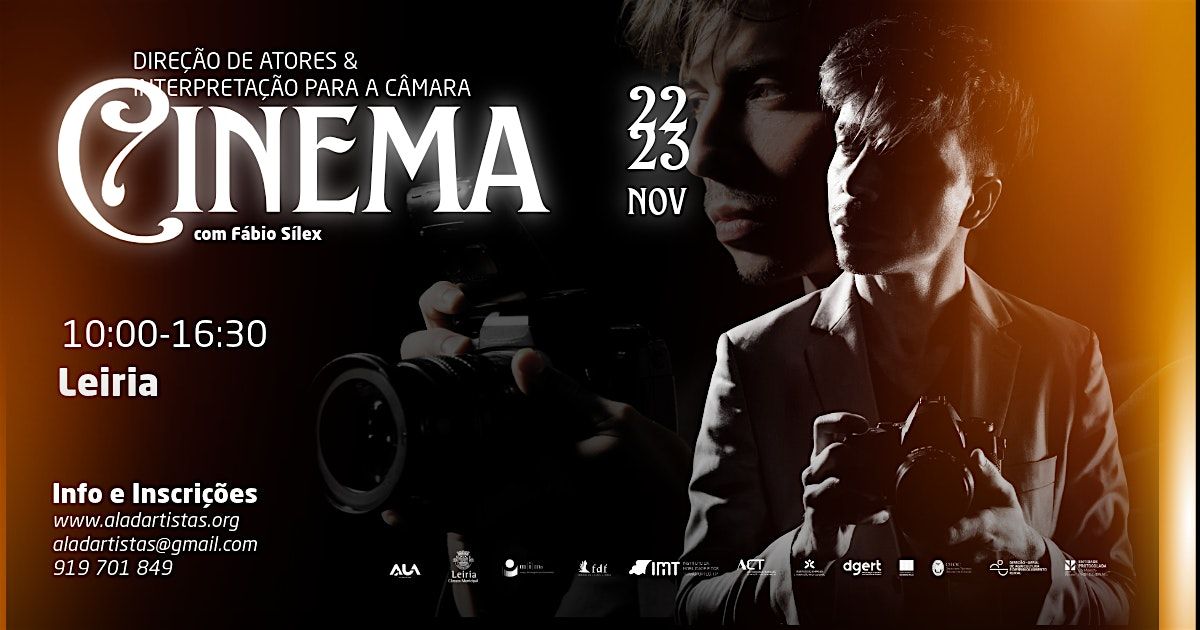 FPI CInema Leiria - Dire\u00e7\u00e3o de Atores e Interpreta\u00e7\u00e3o para c\u00e2mara