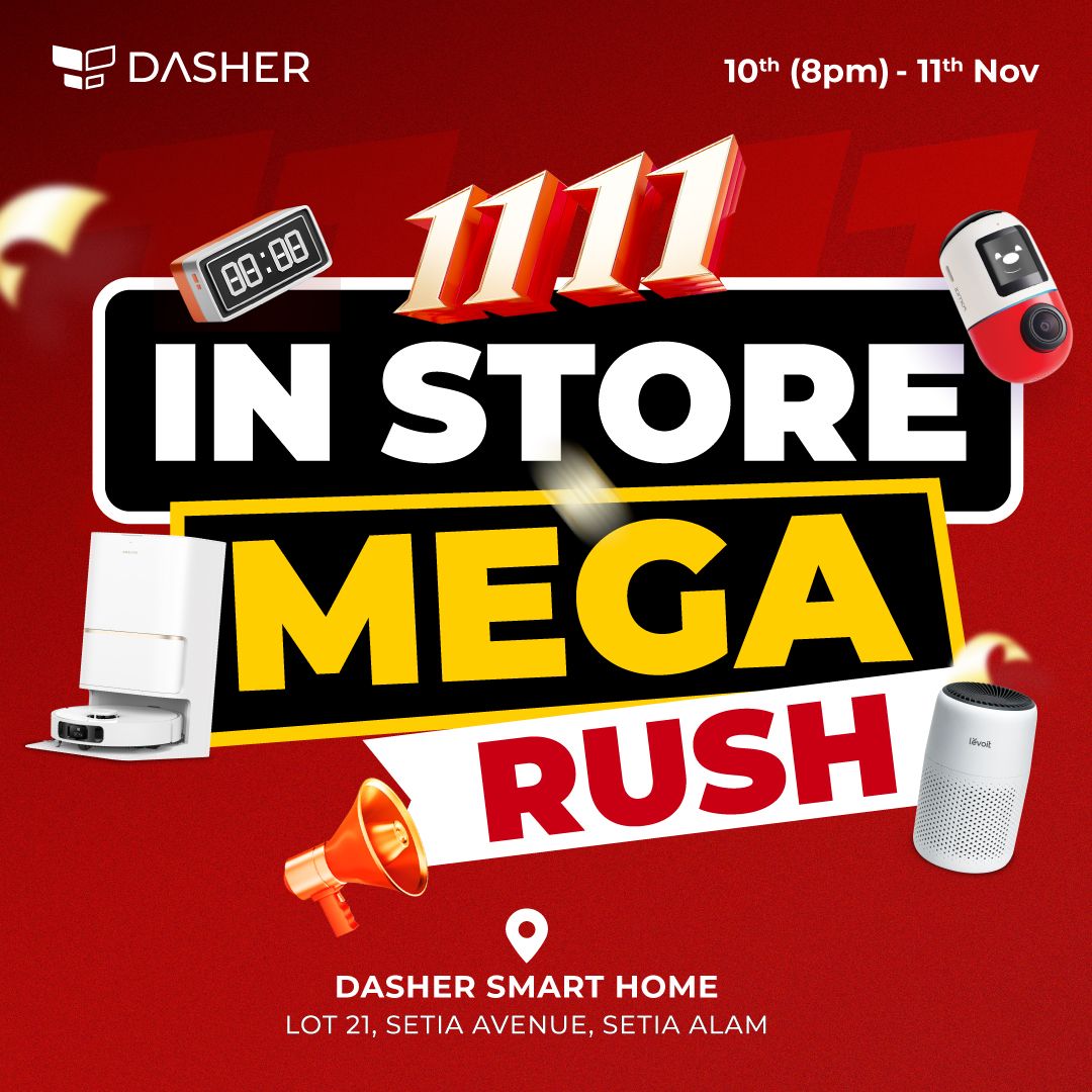 11.11 In-Store Mega Rush Sale! \ud83d\ude80 [Starting from 10th Nov, 8pm]