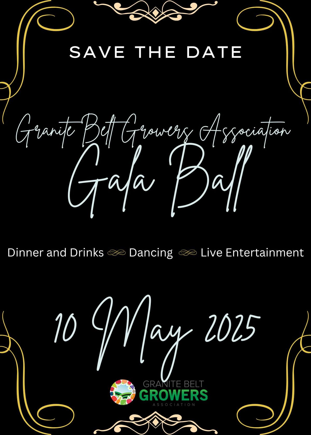 2025 GBGA Gala Ball - SAVE THE DATE