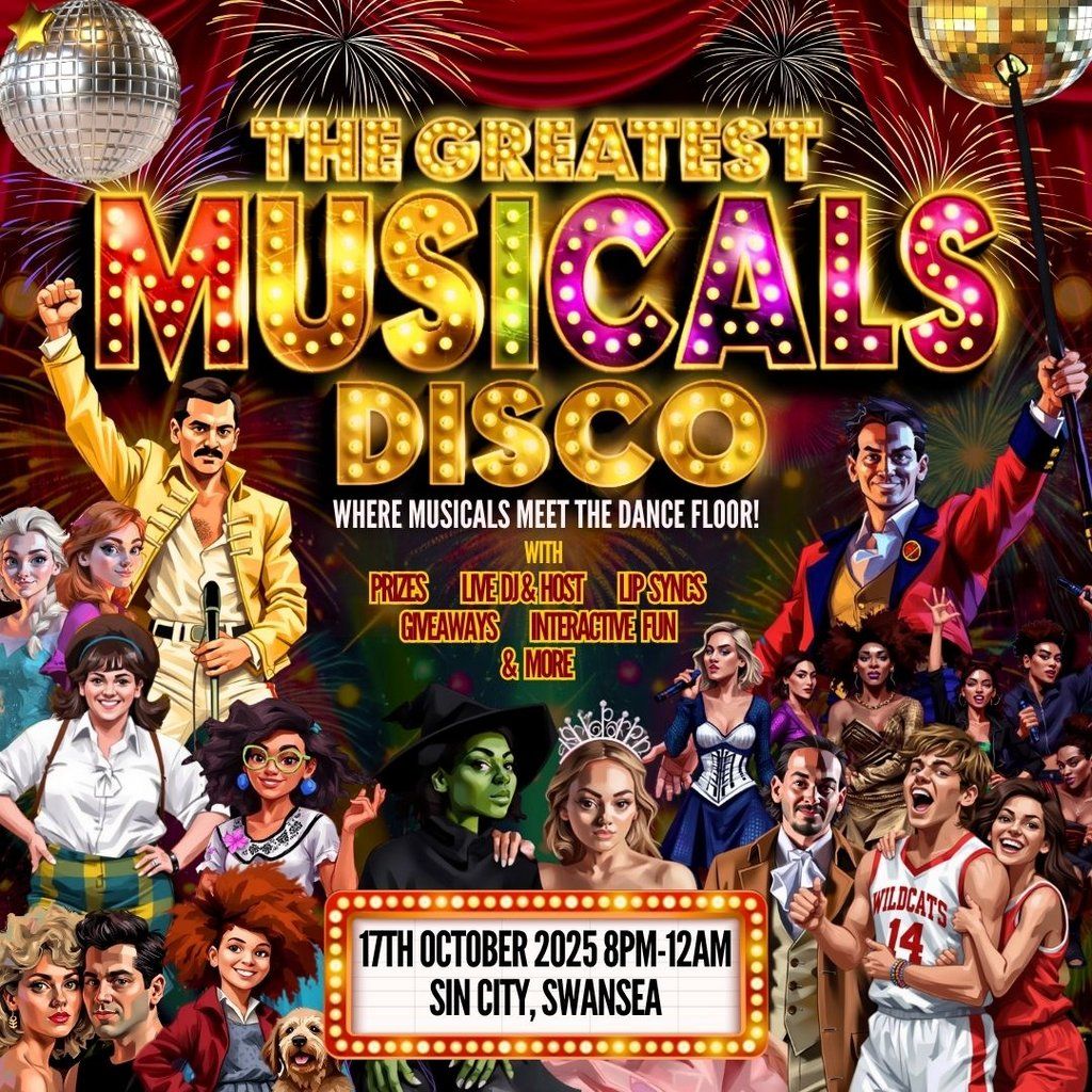 The Greatest MUSICALS Disco - Swansea