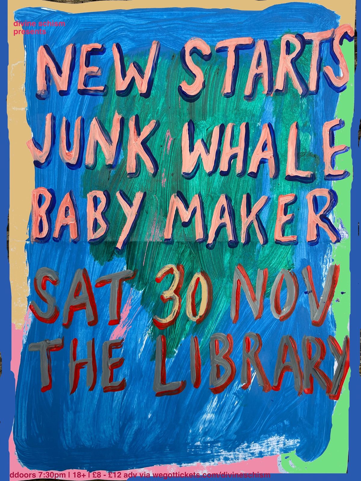 New Starts + Junk Whale + Baby Maker 