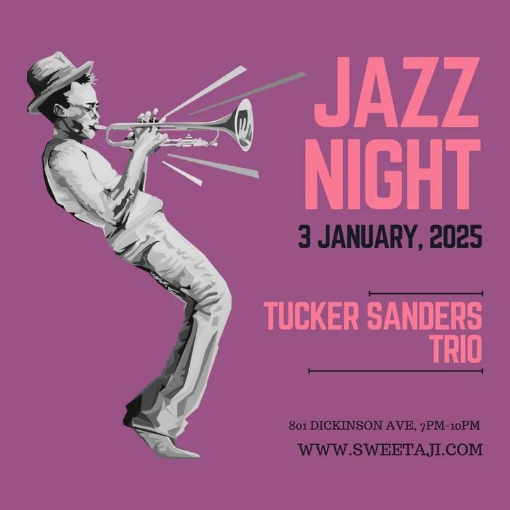 The Tucker Sanders Jazz Trio at Aji