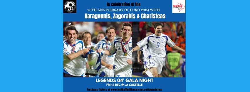 Euro '04 Greece Legends Charity Gala - Meet Karagounis, Zagorakis & Charisteas