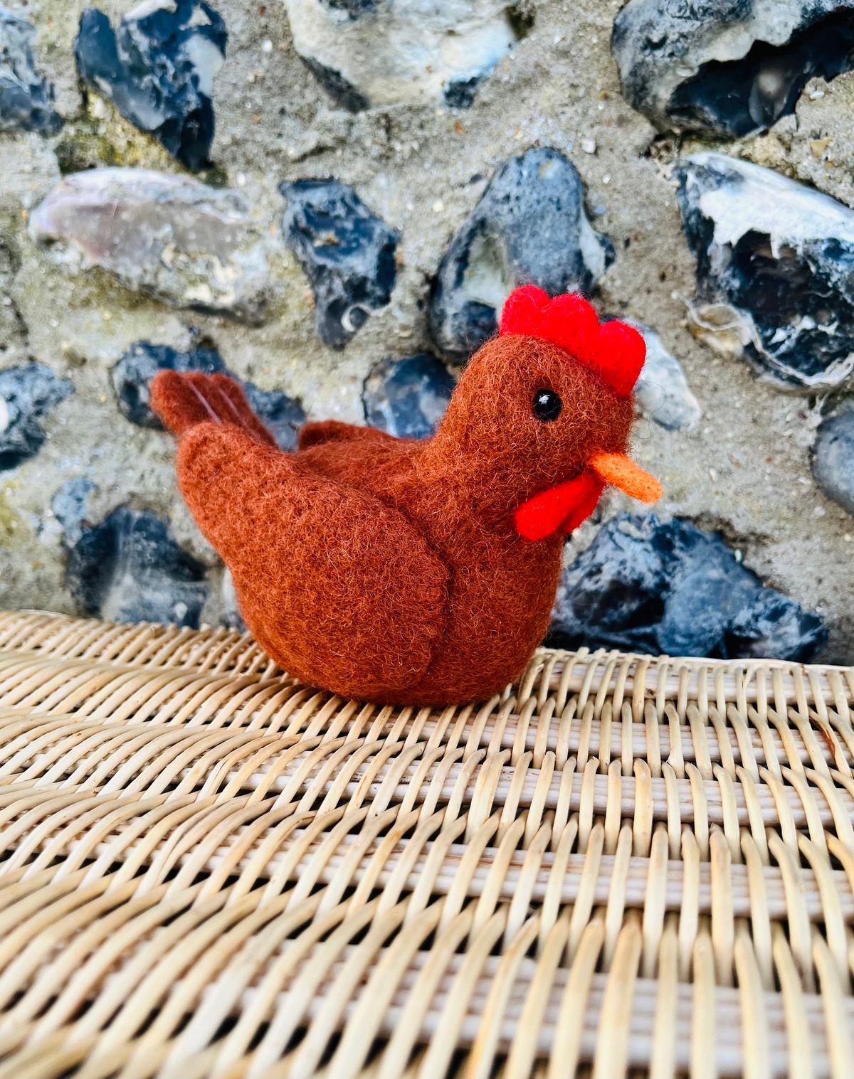 Needle Felted Chicken Workshop - Mrs I Crafts