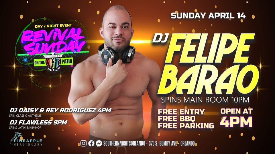 Dj Felipe Barao Revival Sunday Funday 