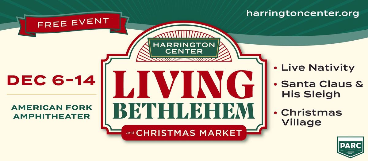 Living Bethlehem and Christmas Market 