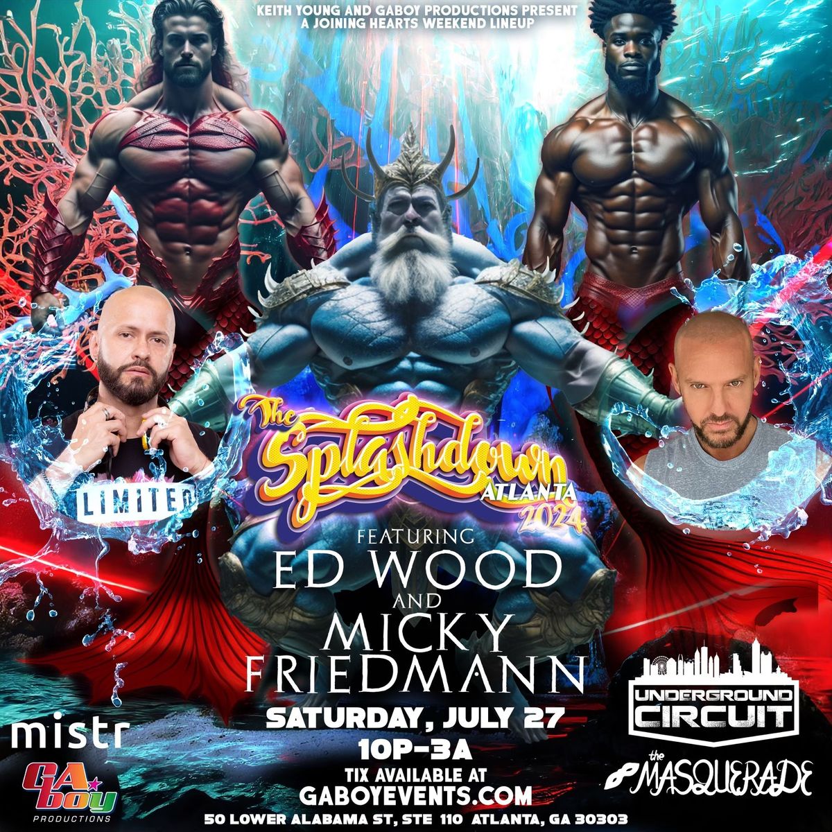 Underground Circuit Ed Wood & Micky Friedmann JH Weekend